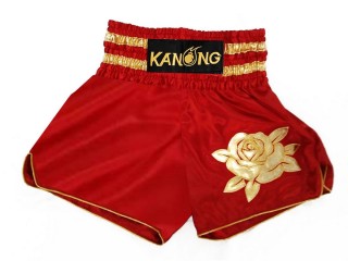 Kanong bokshorts til dame : KNSWO-403-Rød